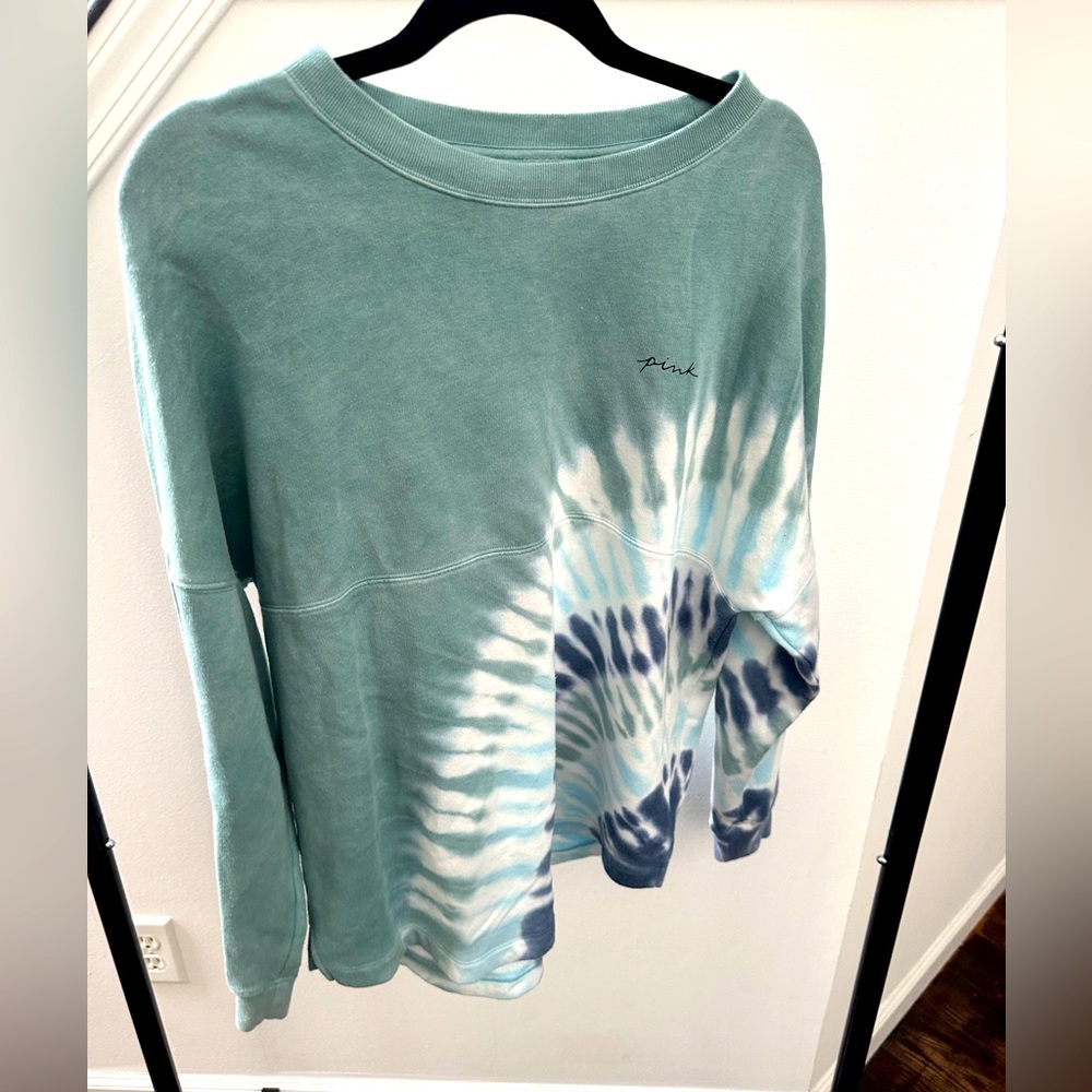PINK Victoria Secret, women’s tied dye sweatshirt